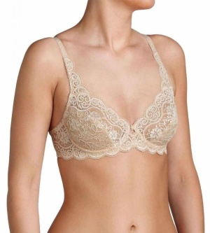 Sutien cu armătură și dantelă, Triumph Amourette 300 W Bej - Img 12