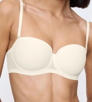 Sutien cu bretele detașabile, Triumph Signature Sheer WDP Ecru - Img 3