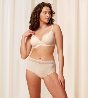Sutien cu sârmă și burete, invisibil, Triumph Amourette Charm WHP01 Bej - Img 14