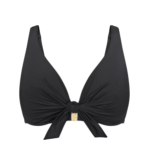 Sutien de baie cu armătură și decolteu adânc, Triumph Summer Twist W Negru - Img 5