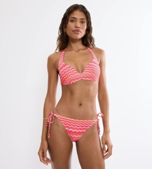 Sutien de baie push-uptip halter, Triumph Mix & Match Summer PU Plunge Multicolor - Img 3