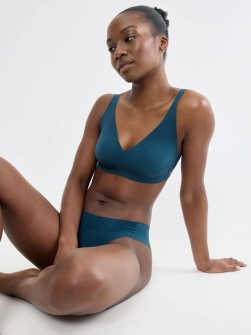 Sutien fără armătură, Sloggi ZERO Feel 2.0 Soft bra Albastru - Img 4
