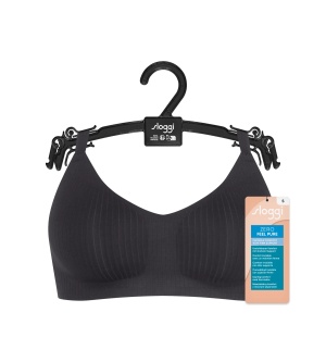 Sutien invizibil, fără armătură, Sloggi ZERO Feel Pure Soft bra Negru - Img 7