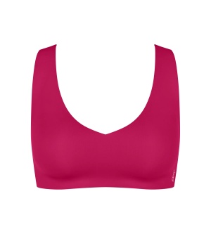 Bustieră invizibilă, fără cusături, Sloggi ZERO Feel 2.0 Bralette Ciclam - Img 5