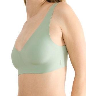 Bustieră invizibilă, Sloggi ZERO Feel 2.0 Bralette Verde - Img 11