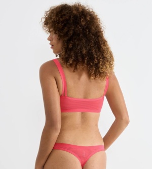 Bustieră invizibilă Sloggi ZERO Feel Air Bralette Coral - Img 2