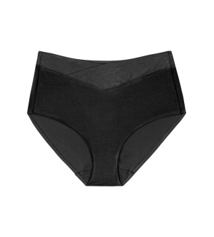 Chilot modelator cu talie înaltă, fără cusături vizibile, Triumph True Shape Sensation Maxi Negru - Img 5
