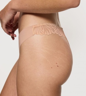 Chilot tanga din dantelă delicată, Triumph Pretty Micro String - Img 4