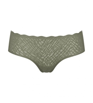 Chiloți invizibili, Sloggi ZERO Feel Bliss Hipster Verde - Img 5