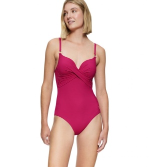 Costum de baie întreg cu cupe buretate și armătură, Triumph Summer Twist OWP - Img 9