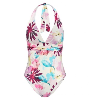 Costum întreg de baie cu cupe buretate și bretele halter, Triumph Summer Fleur OP Plunge - Img 5