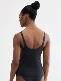 Maieu cu sutien Lift up integrat, Sloggi ZERO Feel 2.0 THE UP Bra Shirt Negru - Img 2