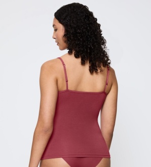 Maieu invizibil din Modal cu bretele subțiri, Triumph Feel of Modal Spaghetti Top - Img 2