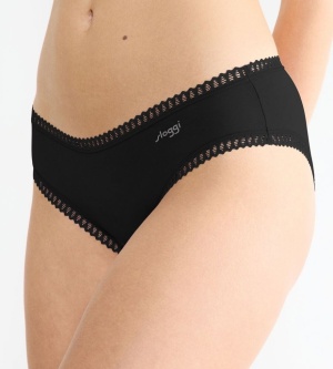 Pachet de 3 boxeri, Sloggi GO Crush Hipster C3P Negru - Img 5