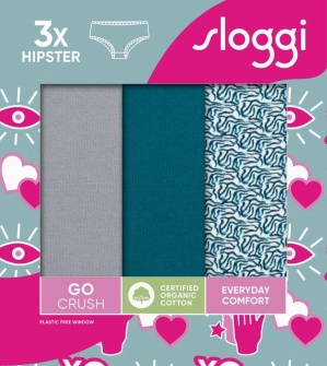 Pachet de 3 boxeri, Sloggi GO Crush Hipster C3P - Img 9