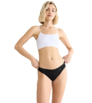 Pachet de 3 Chiloți tanga, Sloggi GO Crush String C3P Negru - Img 12