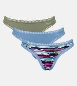 Pachet de 3 Chiloți tanga, Sloggi GO Crush String C3P - Img 2