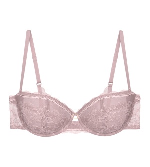 Sutien balconette cu armătură, Triumph Comfort Allure WH Roz - Img 5