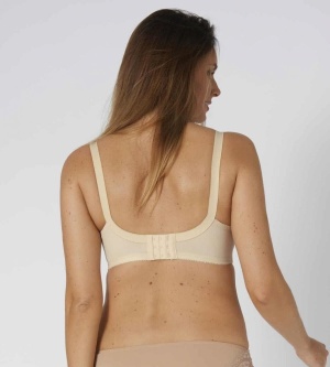 Sutien clasic, fără armătură, Triumph Claudette 104 N Bej - Img 2