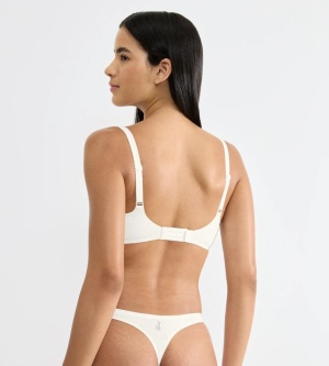 Sutien invizibil, fără armătură, Sloggi ZERO Feel Pure Soft bra Crem - Img 2