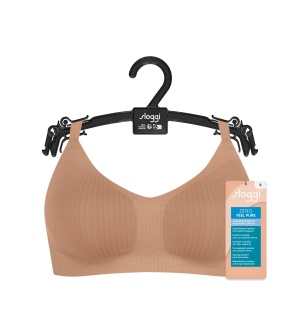 Sutien invizibil, fără armătură, Sloggi ZERO Feel Pure Soft bra Nud - Img 7