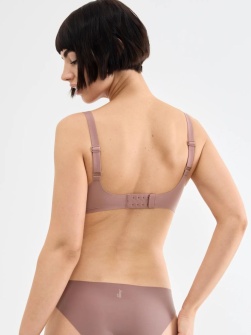 Sutien Lift Up fără armătură , Sloggi ZERO Feel 2.0 THE UP TShirt Bra Maro - Img 2