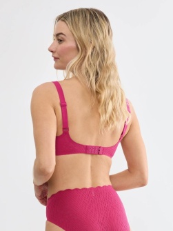 Sutien Lift Up Sloggi ZERO Feel Bliss THE UP Tshirt Bra Ciclam - Img 2