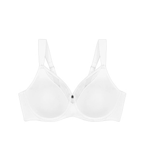 Sutien minimizer cu armătură, pentru bust mare până cupa G, Triumph True Shape Sensation W01 Alb - Img 5