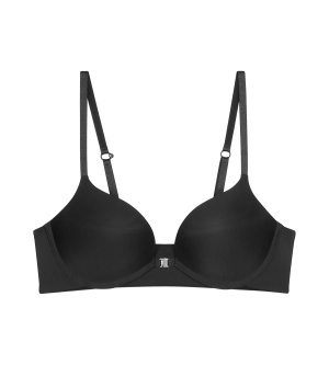 Sutien push-up cu închidere frontală Triumph Pure Micro WHUF Negru - Img 6