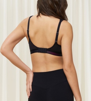 Sutien sport cu susținere ridicată, Triumph Triaction Cardio Flow P Negru - Img 10