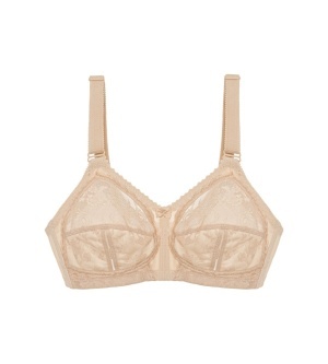 Triumph Doreen, Sutien fără armătură pentru bust generos, bestseller mondial, Bej - Img 7