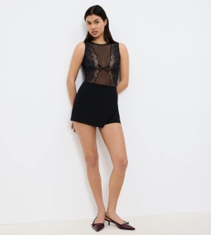 Body din dantelă, Triumph Palina Moonlight Kiss BS Negru - Img 4