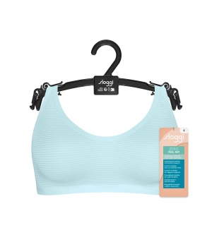 Bustieră invizibilă Sloggi ZERO Feel Air Bralette Albastru - Img 7
