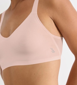 Bustieră invizibilă Sloggi ZERO Feel Air Bralette Roz - Img 3