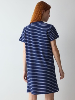 Cămașă de noapte din bumbac 100% cu mâneci scurte, Triumph Nightdresses NDK 08 - Img 2