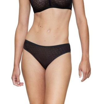 Chilot elegant, dantelat, Triumph Signature Sheer Tai Negru - Img 7