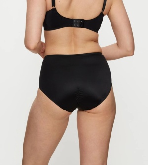 Chilot modelator cu talie înaltă, fără cusături vizibile, Triumph True Shape Sensation Maxi Negru - Img 2