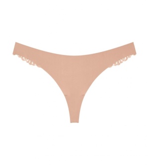 Chilot tanga din dantelă delicată, Triumph Pretty Micro String - Img 5