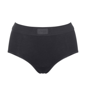 Chiloți cu talia înaltă, Sloggi Double Comfort T H Maxi Negru - Img 5
