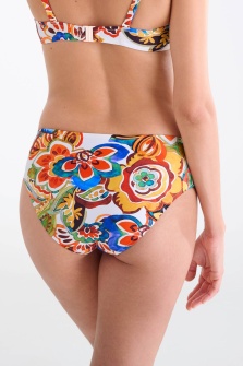 Lisca Mexico 41754, Slip de baie clasic, cu talie înaltă, Coral