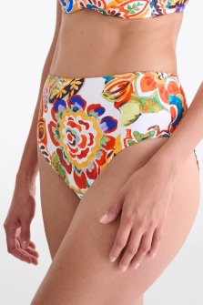Lisca Mexico 41756, Slip de baie cu talie înaltă, Coral - Img 2