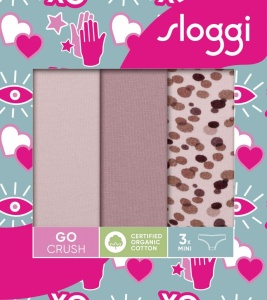 Pachet de 3 Chiloți cu talie joasă, Sloggi GO Crush Mini C3P - Img 7