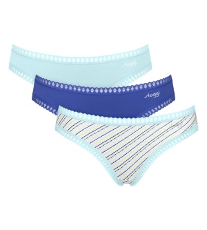 Pachet de 3 Chiloți cu talie joasă, Sloggi GO Crush Mini C3P - Img 2