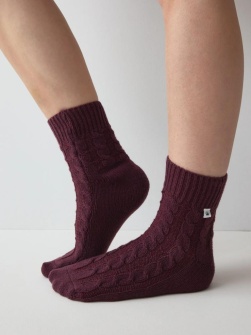 Set de 2 perechi de șosete Roz și Bordo, mărime Uni, Triumph Accessories 2 Pack Socks  - Img 3