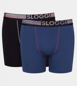 Sloggi men GO ABC Natural H Short C2P - Set 2 bucati - Img 1