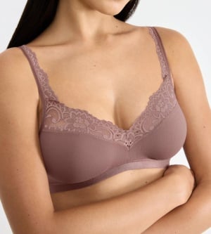 Sutien bralette, Sloggi Romance Soft Bra Maro - Img 3