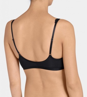 Sutien bralette, Sloggi Romance Soft Bra Negru - Img 5