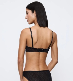 Sutien cu bretele detașabile, Triumph Signature Sheer WDP Negru - Img 2