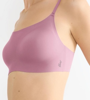 Sutien cu burete detașabil, Sloggi ZERO Feel 2.0 Ultra Bra Roz - Img 3
