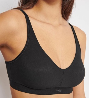 Sutien fără armătură din bumbac organic și respirabil, Sloggi EVER Ease Soft bra - Img 4